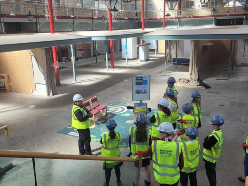 Inside Market Hall YP Consultation