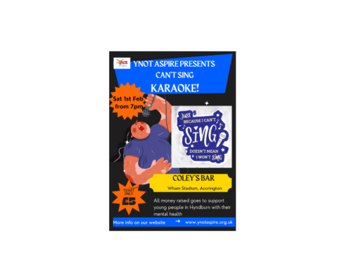 Can't Sing Karaoke Poster Ynot Aspire